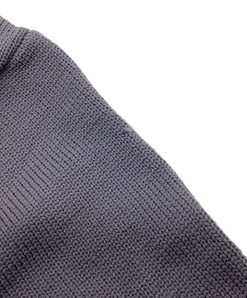 COMME des GARCONS HOMME DEUX（コムデギャルソン オム ドゥ）COMME des GARCONS HOMME DEUX (コムデギャルソン オム ドゥ) サイドジップカーディガン　Vネック　ニット　AD2023 グレー サイズ:Mの古着・服飾アイテム