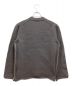 COMME des GARCONS HOMME DEUX (コムデギャルソン オム ドゥ) サイドジップカーディガン　Vネック　ニット　AD2023 グレー サイズ:M：9000円