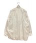 45R (フォーティーファイブアール) ノーカラーシャツ　ブザム　コットン ホワイト サイズ:-：6000円