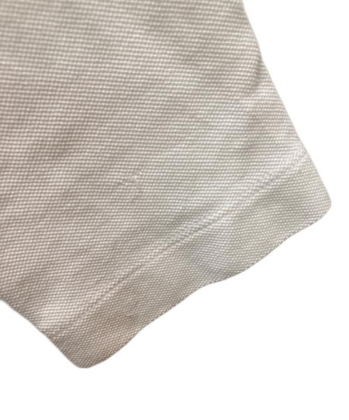 45R（フォーティファイブ・アール）45R (フォーティファイブ・アール) カノコ後染めチュニック ホワイトの古着・服飾アイテム