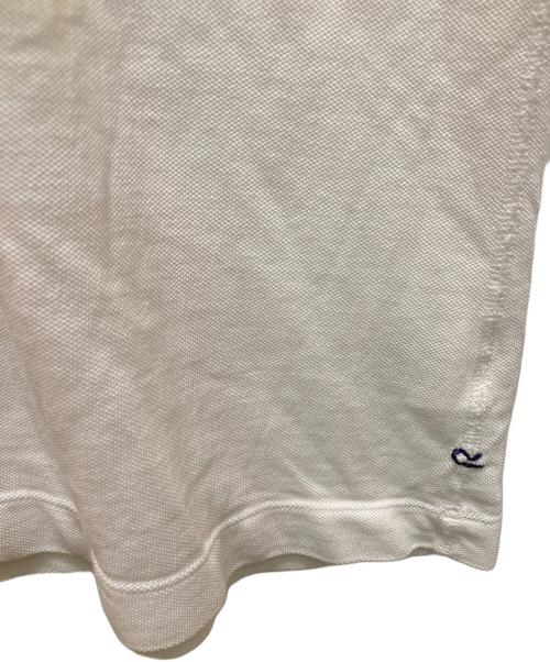 45R（フォーティファイブ・アール）45R (フォーティファイブ・アール) カノコ後染めチュニック ホワイトの古着・服飾アイテム