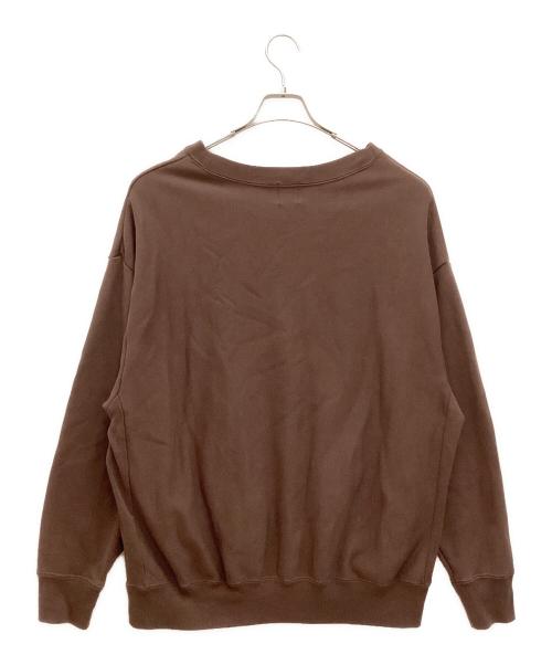 Spick and Span（スピック＆スパン）Spick and Span (スピックアンドスパン) アカデミーロゴBIGスウェット ブラウン サイズ:Fの古着・服飾アイテム