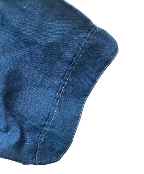 VISVIM（ビズビム）VISVIM (ビズビム) リネンブレンドS/Sシャツ インディゴ サイズ:2の古着・服飾アイテム