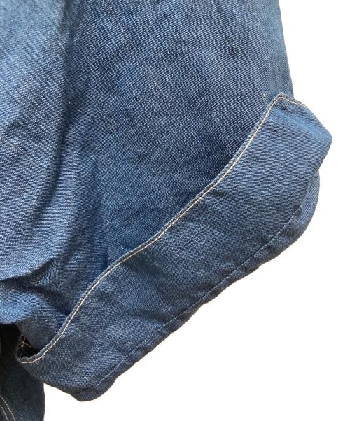VISVIM（ビズビム）VISVIM (ビズビム) リネンブレンドS/Sシャツ インディゴ サイズ:2の古着・服飾アイテム