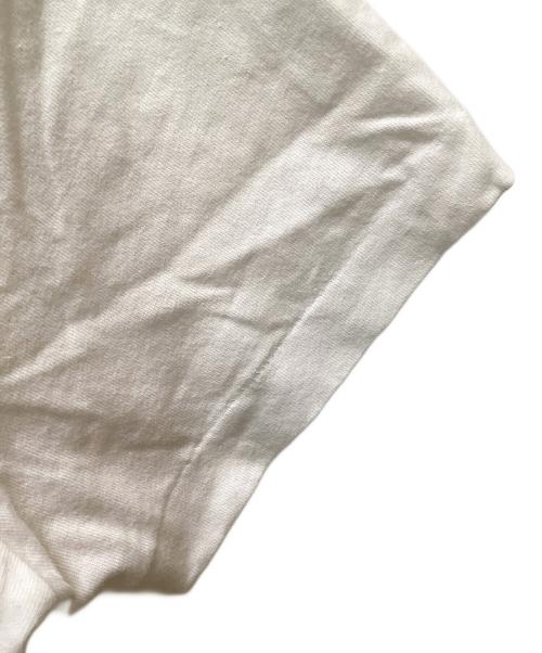 POLO RALPH LAUREN（ポロ・ラルフローレン）POLO RALPH LAUREN (ポロ・ラルフローレン) アーチロゴTシャツ ホワイト×ネイビー サイズ:Mの古着・服飾アイテム