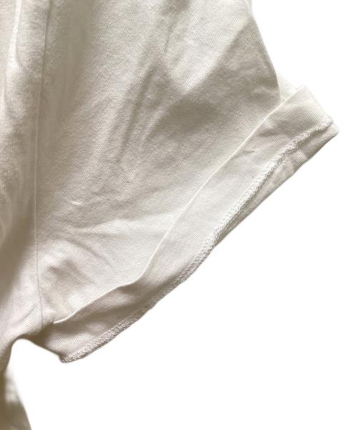 POLO RALPH LAUREN（ポロ・ラルフローレン）POLO RALPH LAUREN (ポロ・ラルフローレン) アーチロゴTシャツ ホワイト×ネイビー サイズ:Mの古着・服飾アイテム