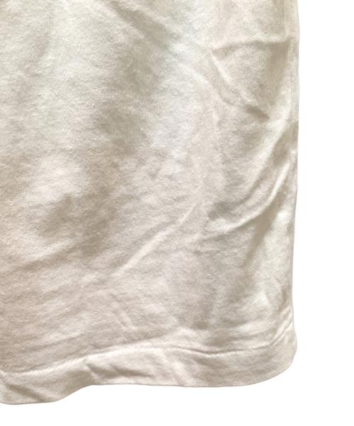 POLO RALPH LAUREN（ポロ・ラルフローレン）POLO RALPH LAUREN (ポロ・ラルフローレン) アーチロゴTシャツ ホワイト×ネイビー サイズ:Mの古着・服飾アイテム