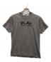 PLAY COMME des GARCONS（プレイ コムデギャルソン）の古着「バックハートビッグロゴTシャツ」｜グレー