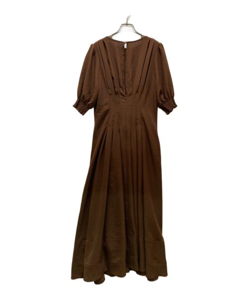 L'Or（ロル）L'Or (ロル) ブラウスワンピース ブラウン サイズ:Mの古着・服飾アイテム
