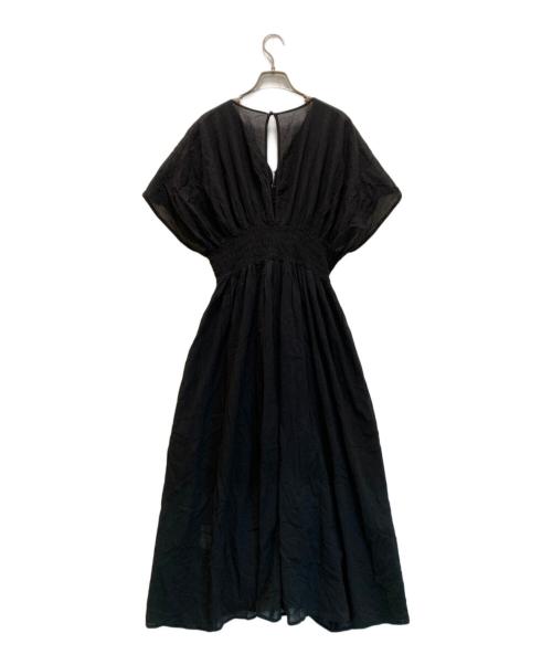 L'Or（ロル）L'Or (ロル) ブラウスワンピース ブラック サイズ:Freeの古着・服飾アイテム