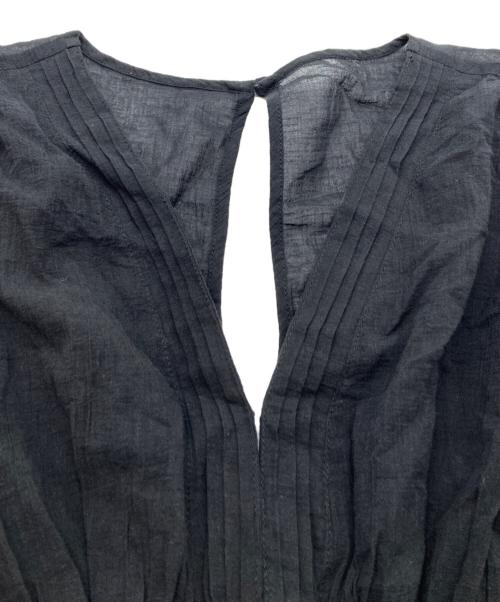 L'Or（ロル）L'Or (ロル) ブラウスワンピース ブラック サイズ:Freeの古着・服飾アイテム