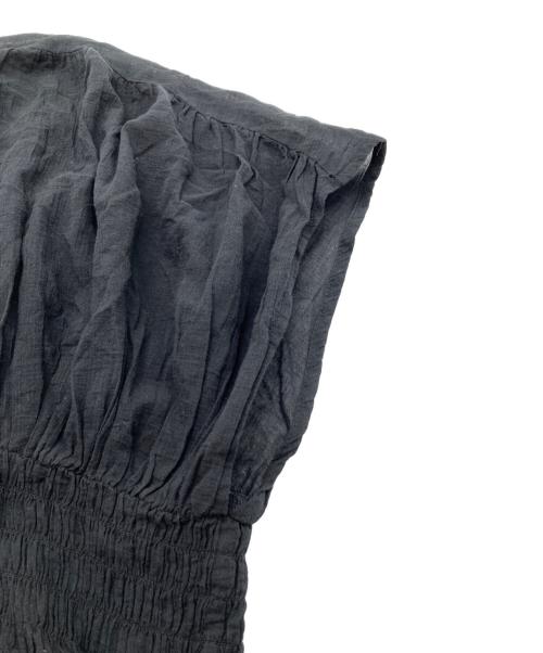 L'Or（ロル）L'Or (ロル) ブラウスワンピース ブラック サイズ:Freeの古着・服飾アイテム