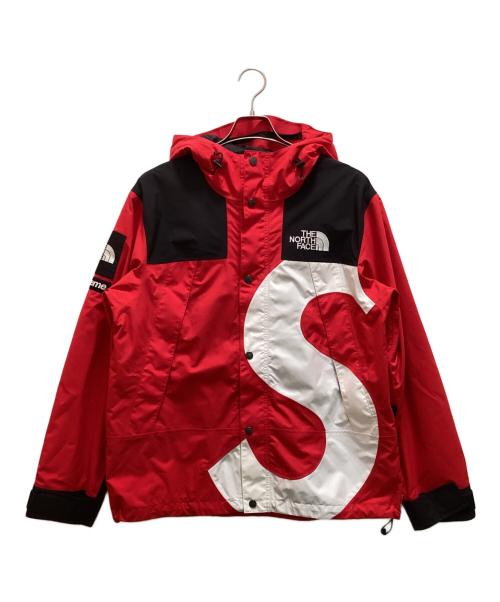 THE NORTH FACE（ザ ノース フェイス）THE NORTH FACE (ザ ノース フェイス) SUPREME (シュプリーム) S Logo Mountain Jacket レッド サイズ:Mの古着・服飾アイテム