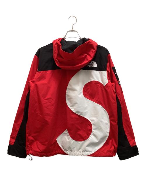 THE NORTH FACE（ザ ノース フェイス）THE NORTH FACE (ザ ノース フェイス) SUPREME (シュプリーム) S Logo Mountain Jacket レッド サイズ:Mの古着・服飾アイテム