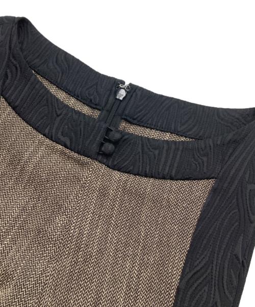 SIWEM（シウム）SIWEM (シウム) アネモネドレス グレー サイズ:Sの古着・服飾アイテム