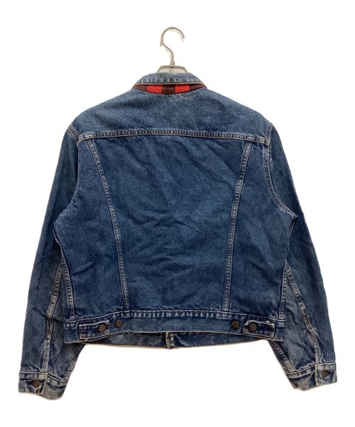 LEVI'S（リーバイス）LEVI'S (リーバイス) ネルライナーデニムジャケット　ボタン裏527　USA製 インディゴ サイズ:44の古着・服飾アイテム