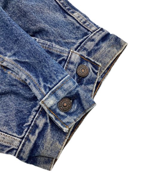 LEVI'S（リーバイス）LEVI'S (リーバイス) ネルライナーデニムジャケット　ボタン裏527　USA製 インディゴ サイズ:44の古着・服飾アイテム