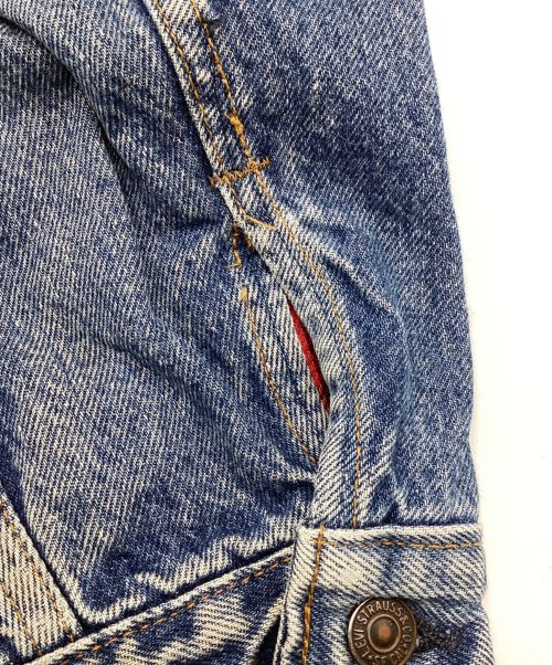 LEVI'S（リーバイス）LEVI'S (リーバイス) ネルライナーデニムジャケット　ボタン裏527　USA製 インディゴ サイズ:44の古着・服飾アイテム