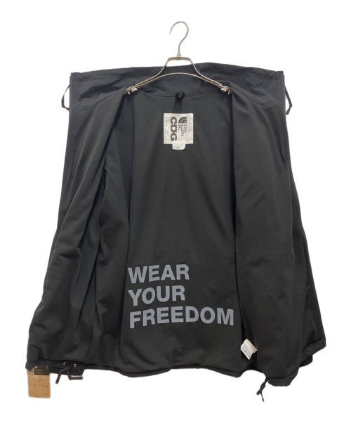 THE NORTH FACE（ザ ノース フェイス）THE NORTH FACE (ザ ノース フェイス) CDG (シーディージー) ノースドームウインドジャケット　　DOME WIND JACKET ブラック サイズ:SIZE Lの古着・服飾アイテム