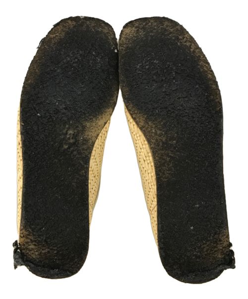 CLARKS（クラークス）CLARKS (クラークス) WALLABEE RAFFIA TAN / ワラビー ラフィア タン ベージュ サイズ:UK7 1/2の古着・服飾アイテム