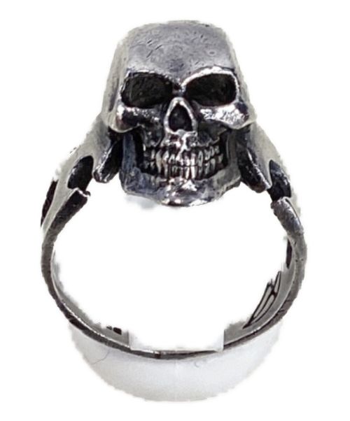CRAZYPIG（クレイジーピッグ）CRAZYPIG (クレイジーピッグ) スカルリング シルバー サイズ:18号の古着・服飾アイテム