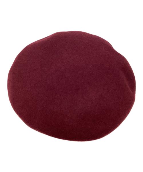 H.W.DOG&CO（ザ エイチ ダブリュー ドッグ アンド コー）H.W.DOG&CO (ザ エイチ ダブリュー ドッグ アンド コー) ベレー帽 ボルドーの古着・服飾アイテム