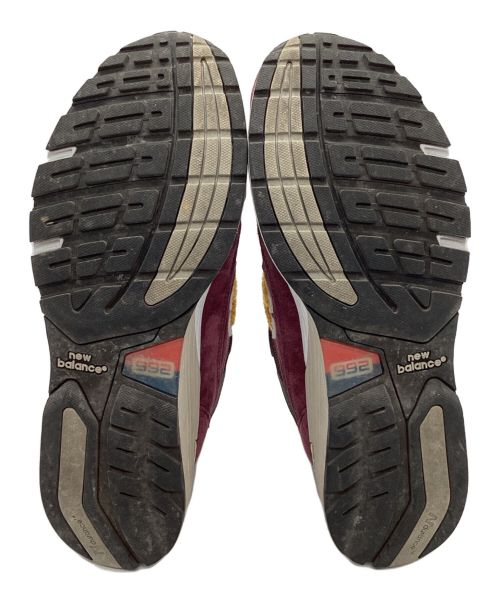 NEW BALANCE（ニューバランス）NEW BALANCE (ニューバランス) 992 Made in USA ワインレッド サイズ:27の古着・服飾アイテム