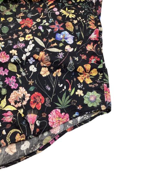 JOURNAL STANDARD TRISECT（ジャーナルスタンダード トライセクト）JOURNAL STANDARD TRISECT (ジャーナルスタンダード トライセクト) LIBERTY ファットシルエット ボタンダウン S/Sシャツ ブラック サイズ:Lの古着・服飾アイテム