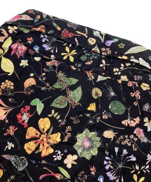 JOURNAL STANDARD TRISECT（ジャーナルスタンダード トライセクト）JOURNAL STANDARD TRISECT (ジャーナルスタンダード トライセクト) LIBERTY ファットシルエット ボタンダウン S/Sシャツ ブラック サイズ:Lの古着・服飾アイテム