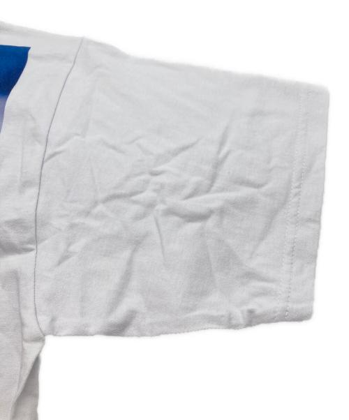 URU（ウル）URU (ウル) Tシャツ ブルー×ホワイト サイズ:Mの古着・服飾アイテム