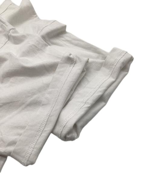 COMME des GARCONS SHIRT（コムデギャルソンシャツ）COMME des GARCONS SHIRT (コムデギャルソンシャツ) ロゴビッグTシャツ ホワイト サイズ:Mの古着・服飾アイテム