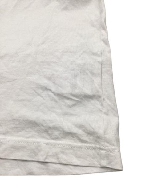 COMME des GARCONS SHIRT（コムデギャルソンシャツ）COMME des GARCONS SHIRT (コムデギャルソンシャツ) ロゴビッグTシャツ ホワイト サイズ:Mの古着・服飾アイテム