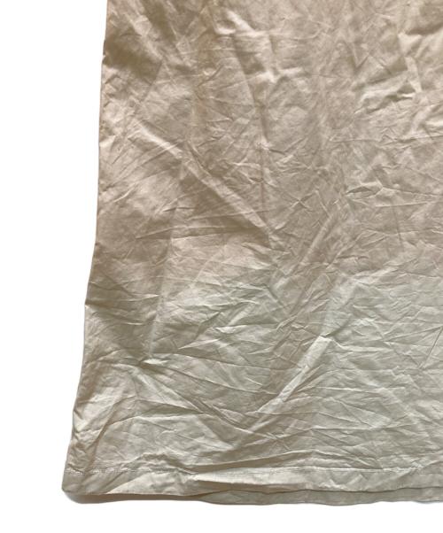 Gymphlex（ジムフレックス）Gymphlex (ジムフレックス) ハイカウントポプリンプルオーバーシャツドレス アイボリー サイズ:14の古着・服飾アイテム