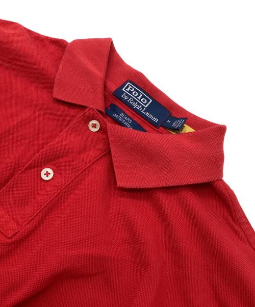 POLO RALPH LAUREN（ポロ・ラルフローレン）POLO RALPH LAUREN (ポロ・ラルフローレン) BEAMS (ビームス) 別注ポロシャツ レッド サイズ:Mの古着・服飾アイテム