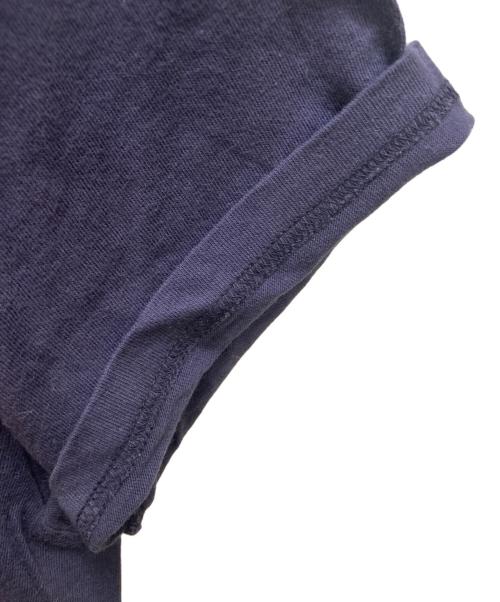 RRL（ダブルアールエル）RRL (ダブルアールエル) ロゴプリントTシャツ ネイビー サイズ:-の古着・服飾アイテム