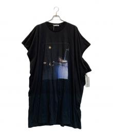 UPSTAIRS AT ERIC'S（アップステアーズ アット エリックス）の古着「Classic Oversize T-Shirt」｜ブラック
