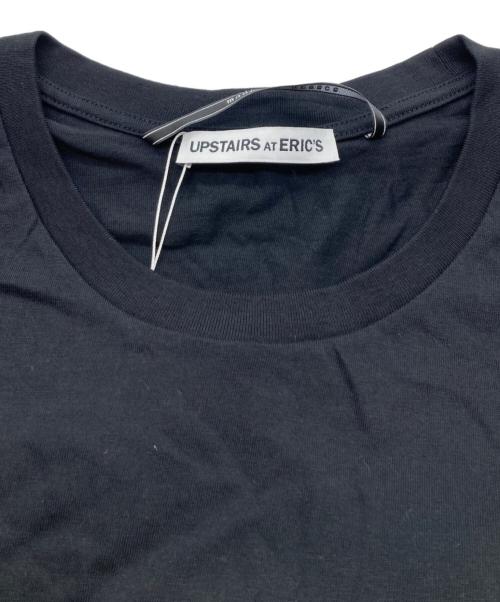 UPSTAIRS AT ERIC'S（アップステアーズ アット エリックス）UPSTAIRS AT ERIC'S (アップステアーズ アット エリックス) Classic Oversize T-Shirt ブラック サイズ:Lの古着・服飾アイテム