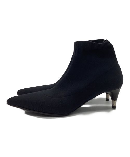 PRADA（プラダ）PRADA (プラダ) ソックスブーツ ブラック サイズ:35 1/2の古着・服飾アイテム