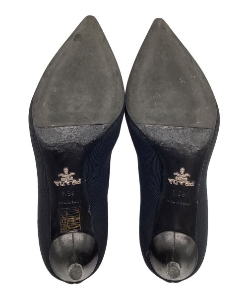 PRADA（プラダ）PRADA (プラダ) ソックスブーツ ブラック サイズ:35 1/2の古着・服飾アイテム