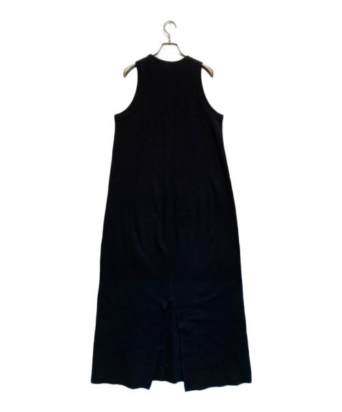 SACRA（サクラ）SACRA (サクラ) コットンダブルフェイスコットンワンピース ブラック サイズ:38の古着・服飾アイテム