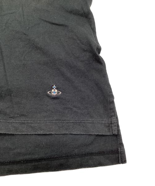 Vivienne Westwood man（ヴィヴィアン ウェストウッド マン）Vivienne Westwood man (ヴィヴィアン ウェストウッド マン) パンチウッドTシャツ ブラック サイズ:50の古着・服飾アイテム