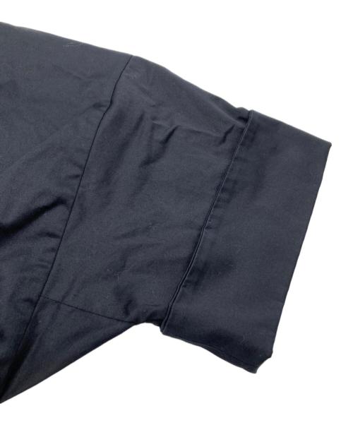 Kate Spade（ケイトスペード）Kate Spade (ケイトスペード) コットンギャザーシャツワンピース ブラック サイズ:Sの古着・服飾アイテム