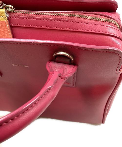 PAUL SMITH（ポールスミス）Paul Smith (ポールスミス) ハンドバッグ ショッキングピンクの古着・服飾アイテム