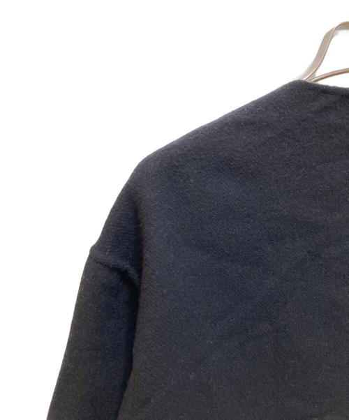 UNITED ARROWS（ユナイテッドアローズ）UNITED ARROWS (ユナイテッドアローズ) UBCB リバー チェック コート ブラック×ベージュ サイズ:38の古着・服飾アイテム