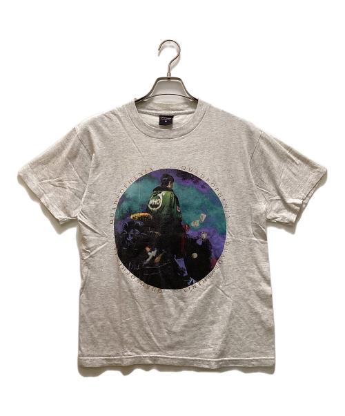 Polygram（ポリグラム）Polygram (ポリグラム) プリントTシャツ グレー サイズ:Mの古着・服飾アイテム