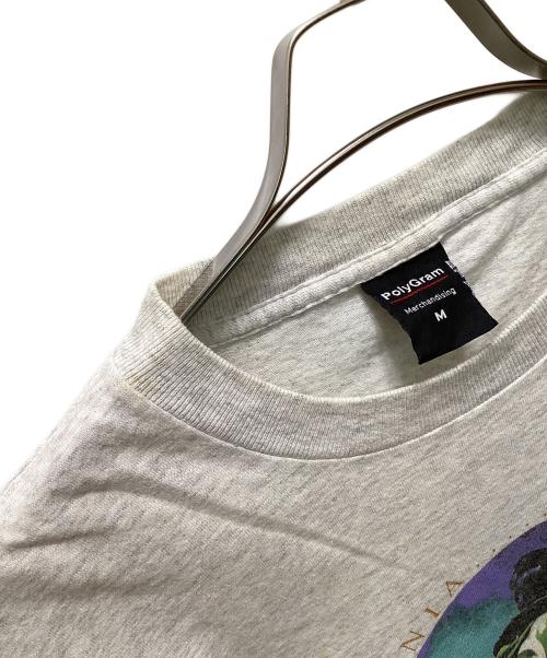 Polygram（ポリグラム）Polygram (ポリグラム) プリントTシャツ グレー サイズ:Mの古着・服飾アイテム