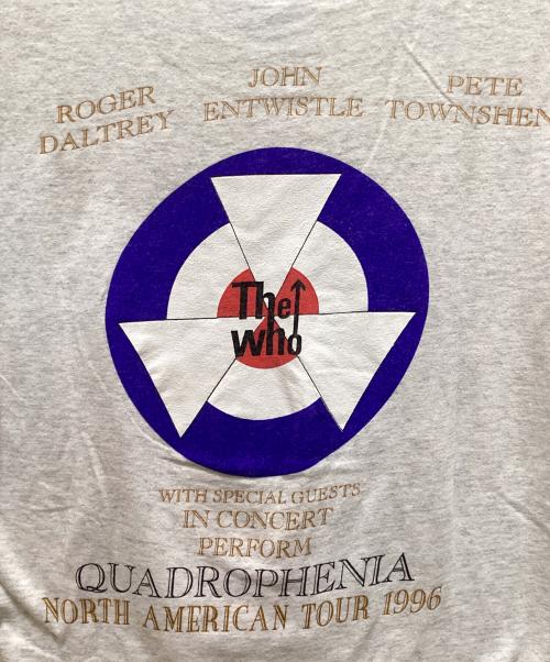 Polygram（ポリグラム）Polygram (ポリグラム) プリントTシャツ グレー サイズ:Mの古着・服飾アイテム