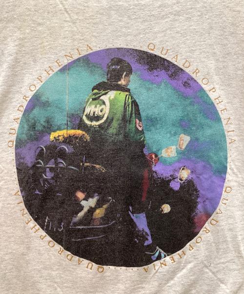 Polygram（ポリグラム）Polygram (ポリグラム) プリントTシャツ グレー サイズ:Mの古着・服飾アイテム