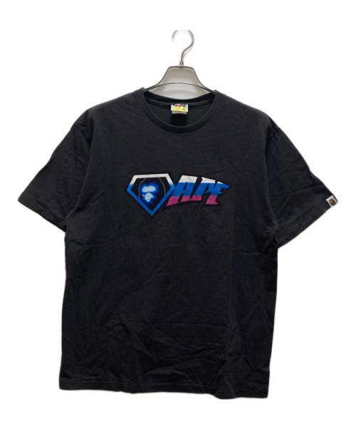 BAPE BY A BATHING APE（ベイプバイアベイシングエイプ）BAPE BY A BATHING APE (ベイプバイアベイシングエイプ) Tシャツ ブラック サイズ:XLの古着・服飾アイテム