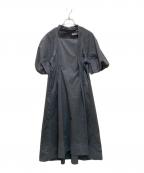 CELFORDセルフォード）の古着「カットアウトシャツワンピース」｜グレー